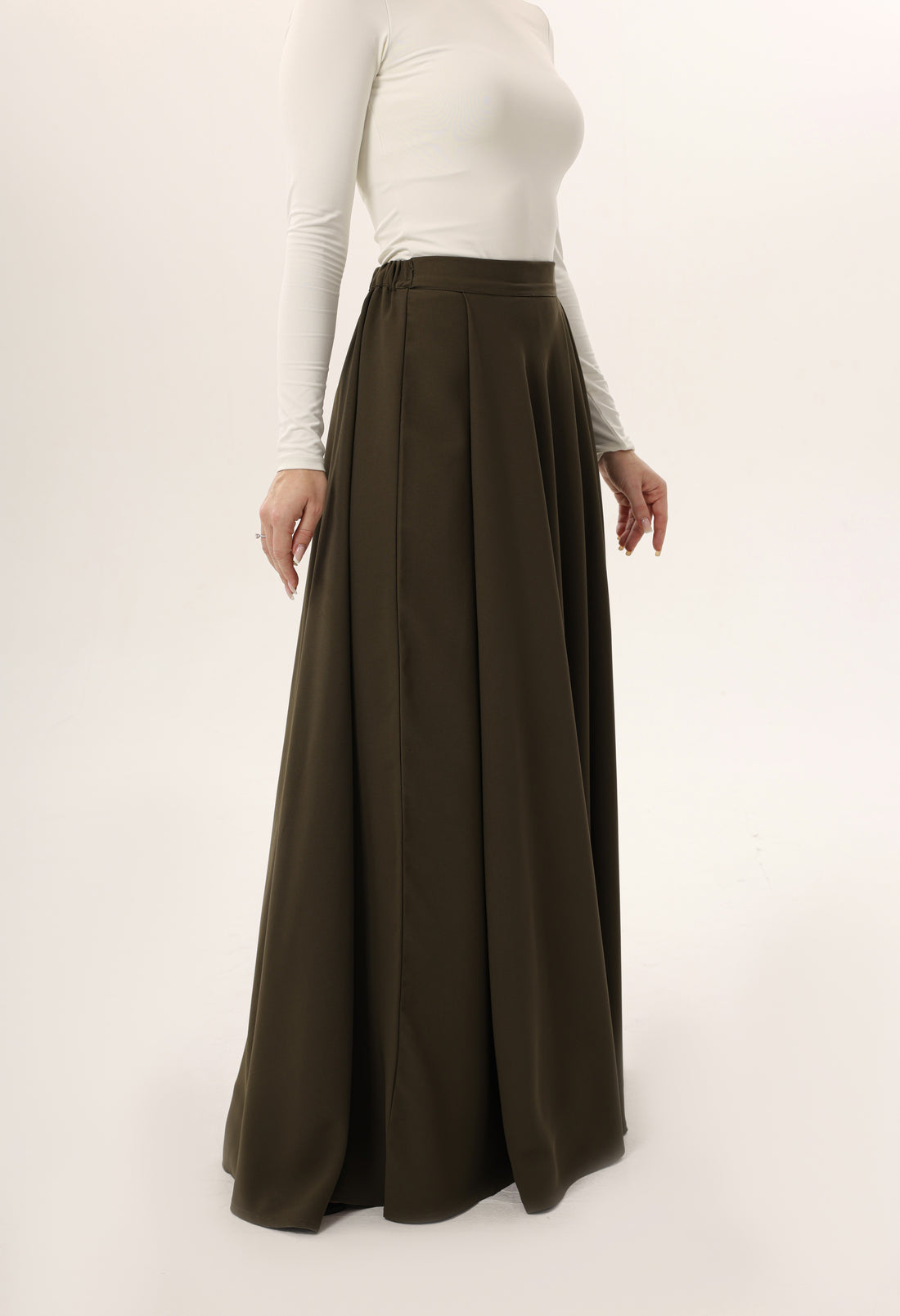 Soft Drape Maxi Skirt